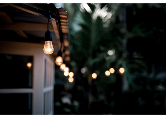 SNAPS - Patio String Lights (24-ft, 12 bulbs)